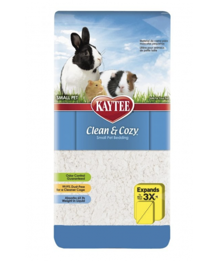 Kaytee Clean & Cozy Bird & Parrot Pet Bedding White 24.6 Litres